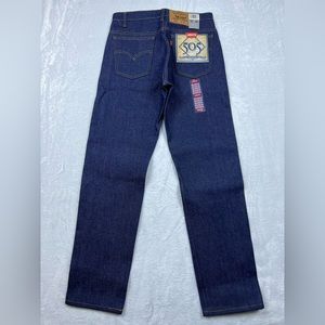 NWT Vintage 1992 Levi’s 505 Straight Orange Tab Jeans 30x30
